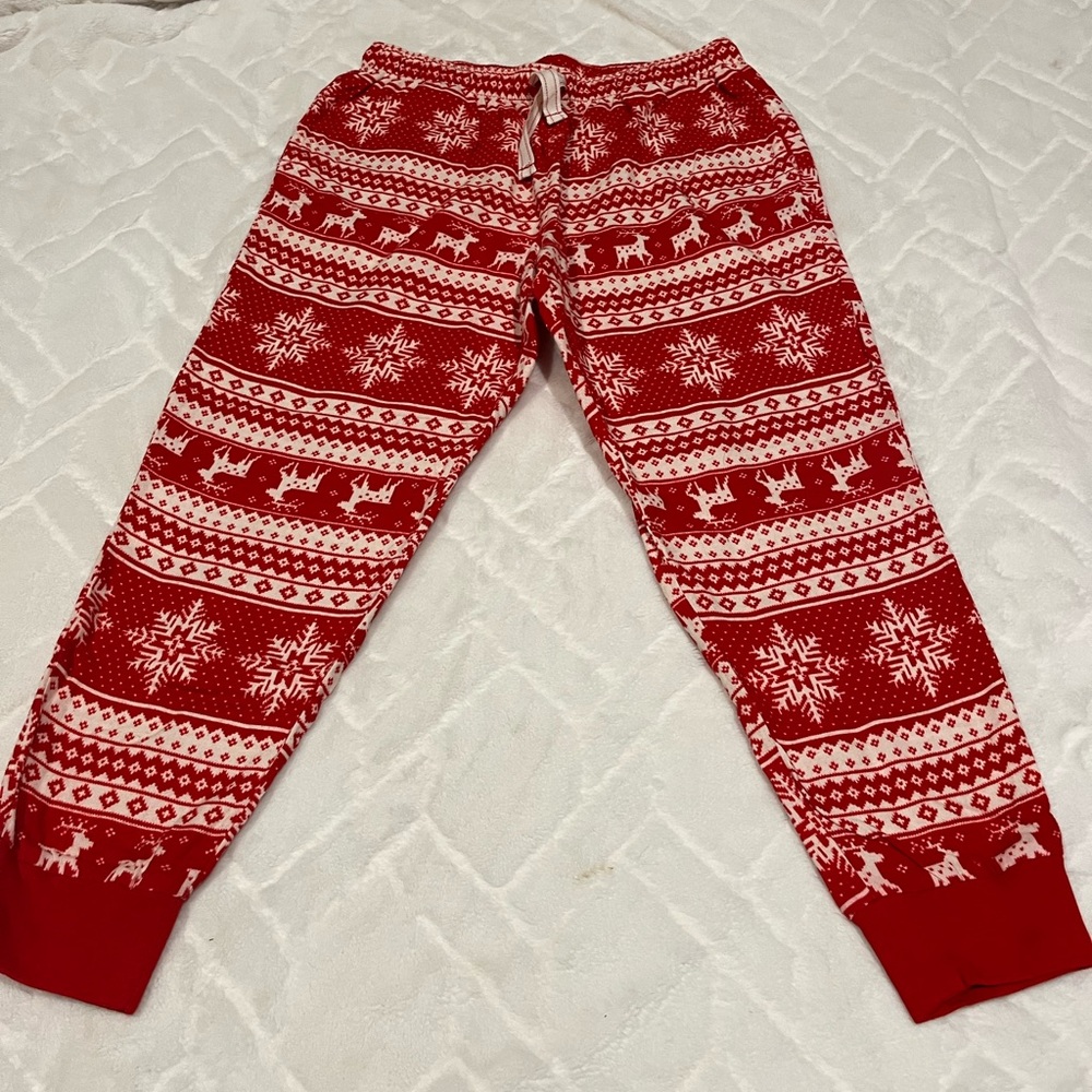 Women's Old Navy Flannel Pj Pants Gathered at the bottom - Worn 1x Size Medium